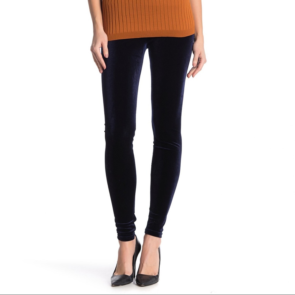 Velvet High Waist Leggings Black S